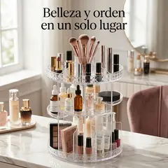 ARMONIA - Organizador 360° Acrílico para Cosméticos y Skincare