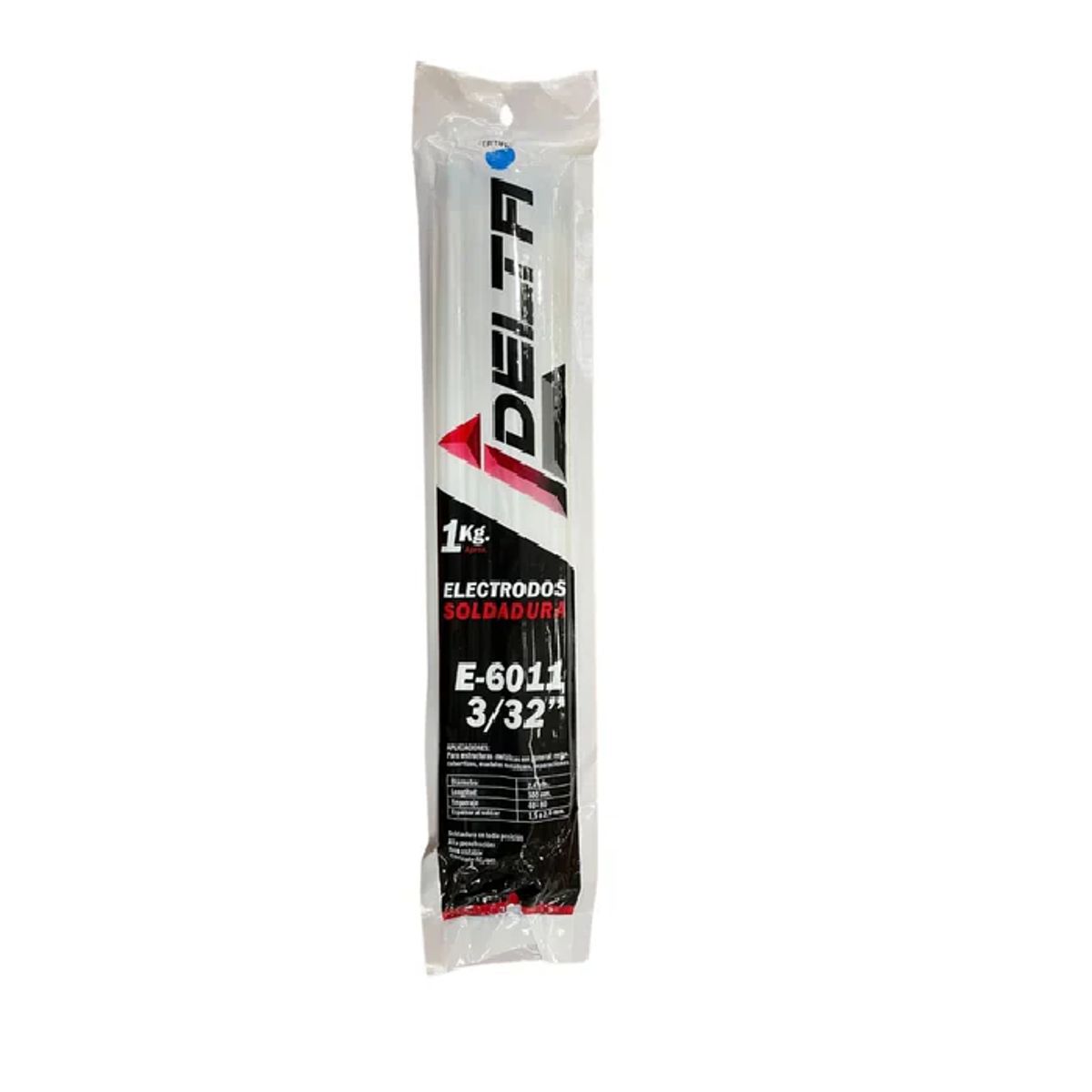 DELTA - ELECTRODO SOLDADURA 6011 3/32 (2,5mm) FORMATO 1 KG DELTA