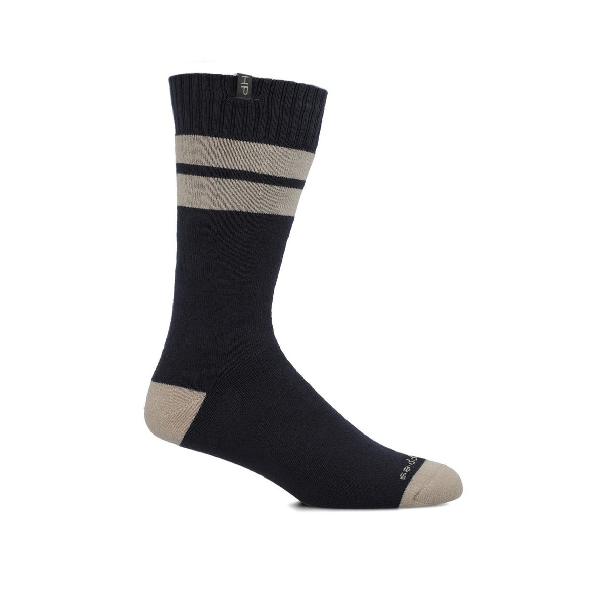 HUSH PUPPIES - Calcetín Algodón Hombre Heavy Stripe Azul Oscuro HUSH PUPPIES