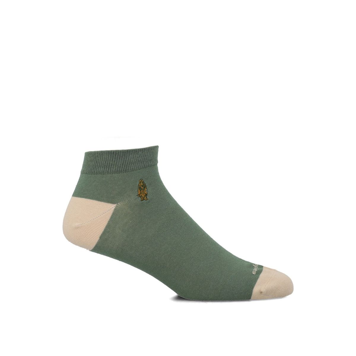 HUSH PUPPIES - Calcetín Algodón Hombre Ped Dog Embro Verde HUSH PUPPIES