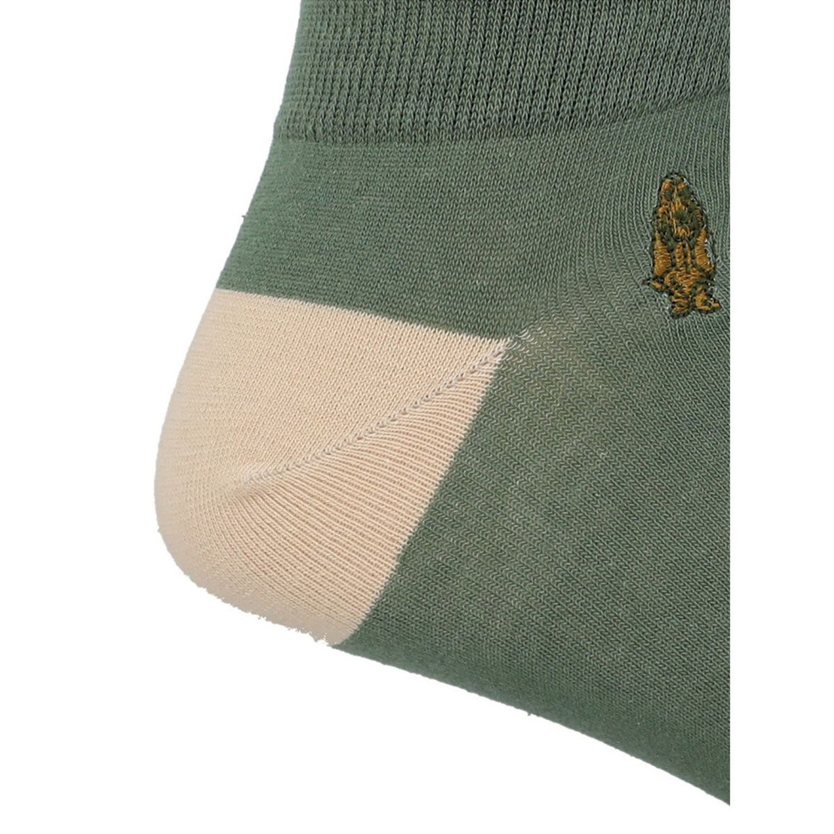 HUSH PUPPIES - Calcetín Algodón Hombre Ped Dog Embro Verde HUSH PUPPIES