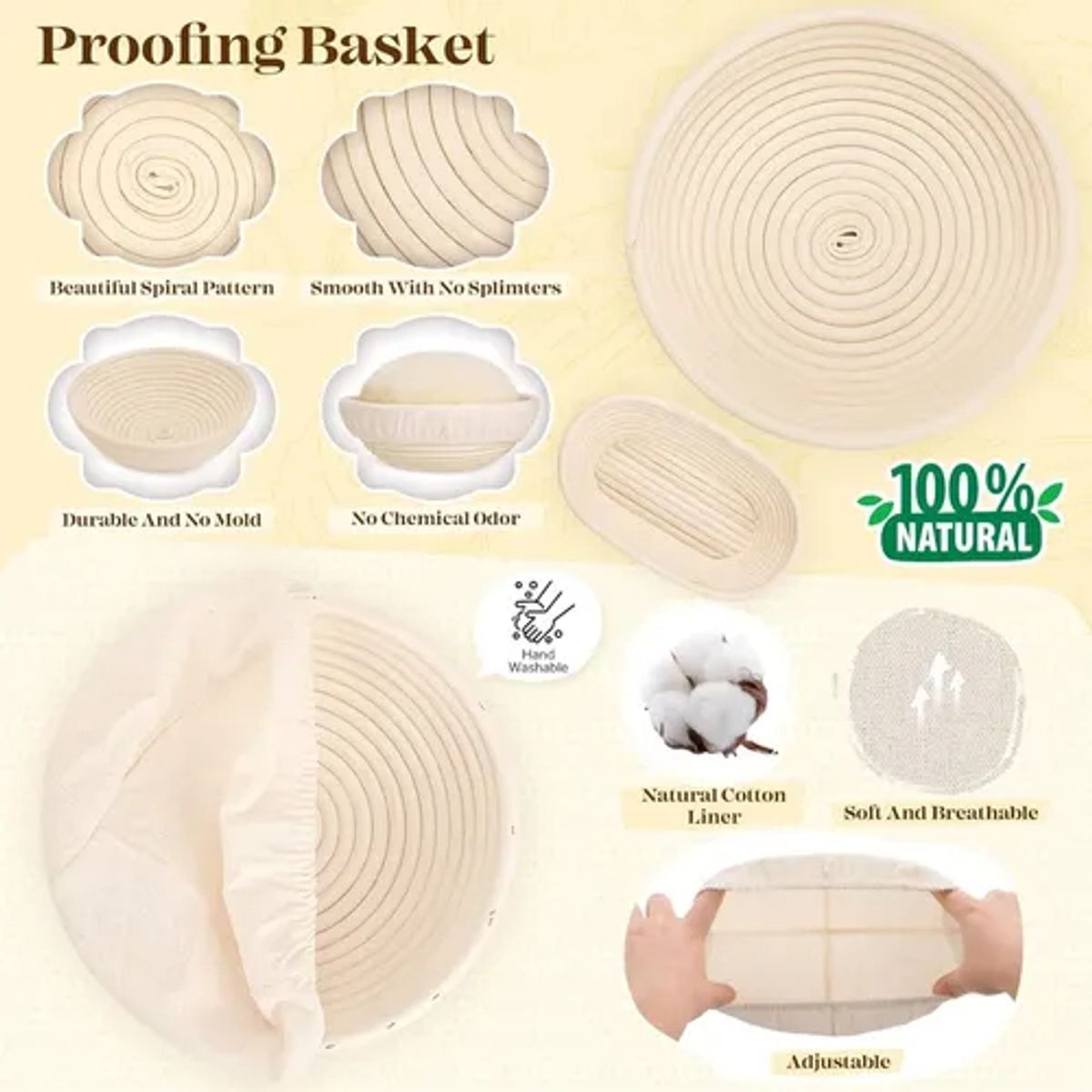 EVERSO - Kit Completo De Iniciación De Masa Madre Para Hornear Pan