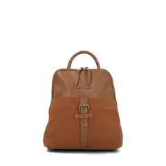 HUSH PUPPIES - Mochila Ecocuero Mujer Laerke Back Caramelo