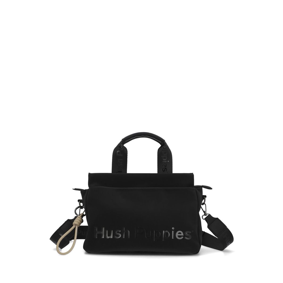 HUSH PUPPIES - Cartera Mujer Harbor Bag Negro HUSH PUPPIES