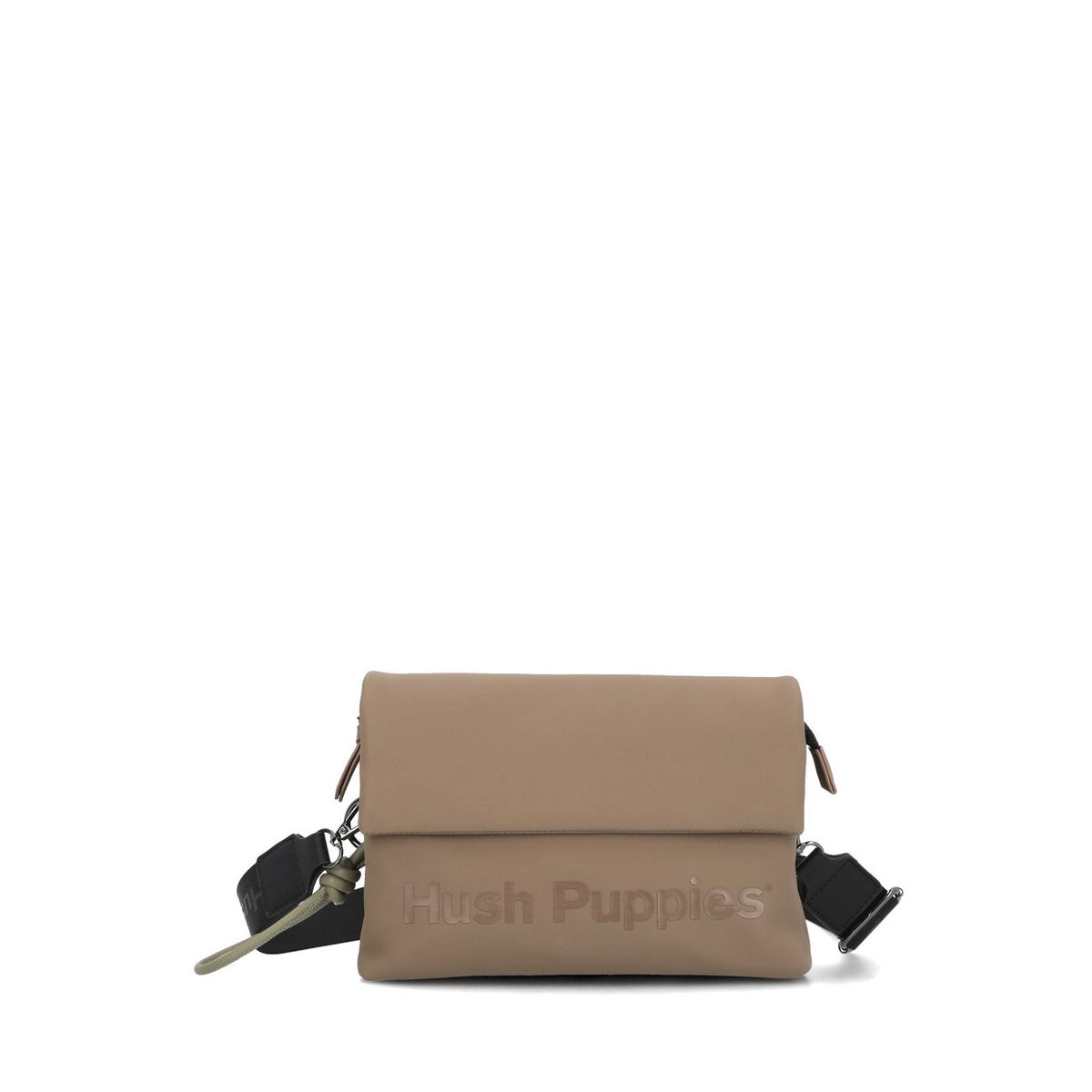 HUSH PUPPIES - Cartera Mujer Haddie Cross Café HUSH PUPPIES