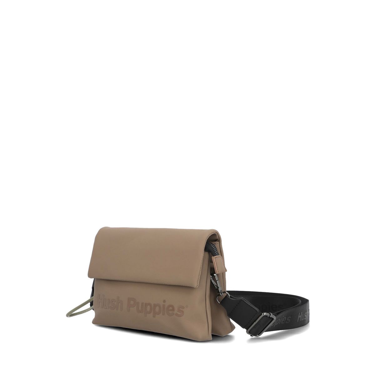 HUSH PUPPIES - Cartera Mujer Haddie Cross Café HUSH PUPPIES