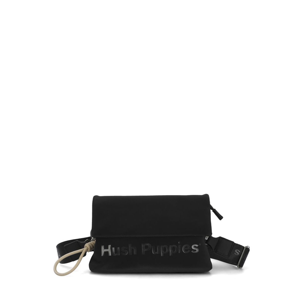 HUSH PUPPIES - Cartera Mujer Haddie Cross Negro HUSH PUPPIES