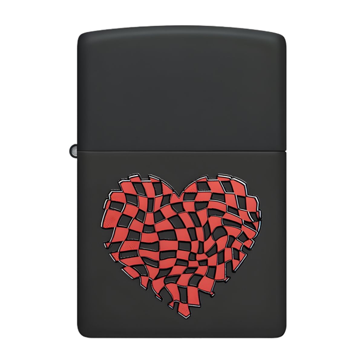 ZIPPO - Encendedor Zippo Heart Design Negro ZP48719