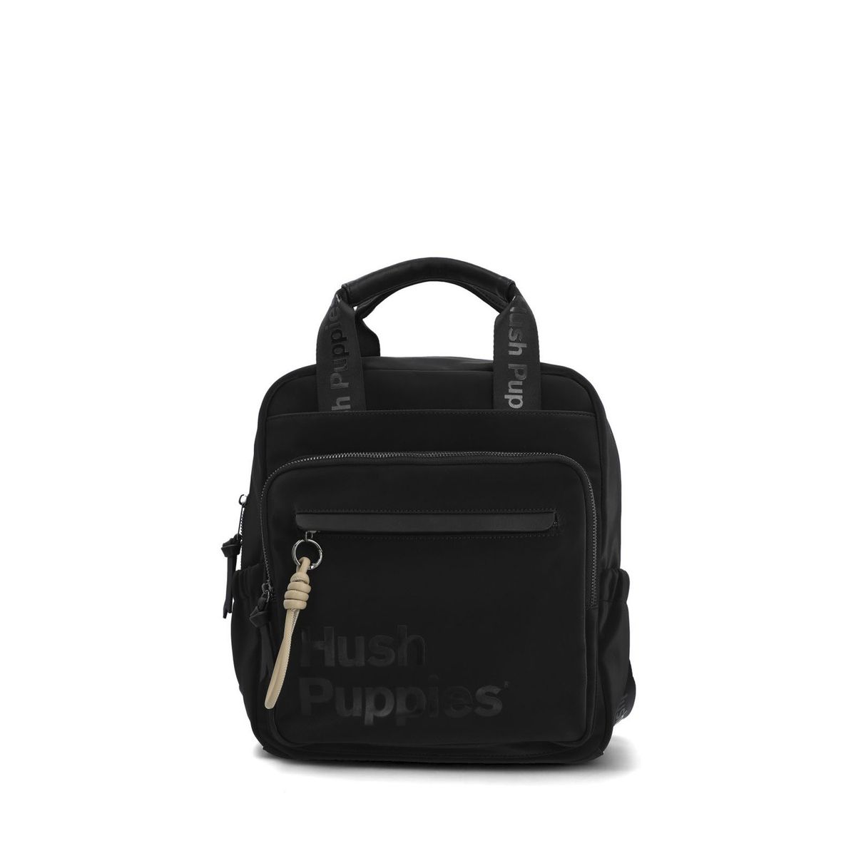 HUSH PUPPIES - Mochila Mujer Harley Back Negro HUSH PUPPIES
