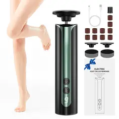 PUREPOWER - Limador eléctrico para pies Removedor de callos de pie eléctrico 2en1