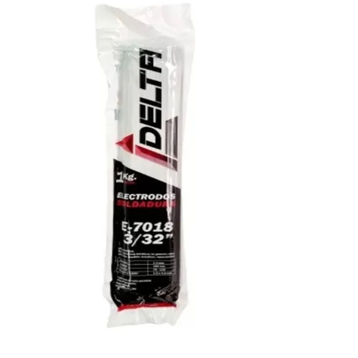 DELTA - ELECTRODO SOLDADURA 7018 3/32 (2,5mm) FORMATO 1 KG DELTA