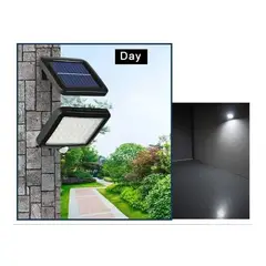 GENERICO - Lámpara led solar con sensor de movimiento 60W