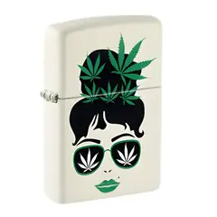ZIPPO - Encendedor Cannab Glow Design ZP49837