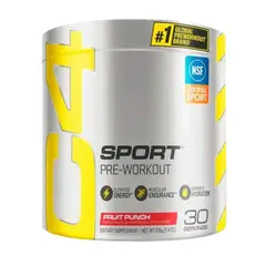 CELLUCOR - C4 Sport Pre Workout 30 serv PONCHE DE FRUTAS