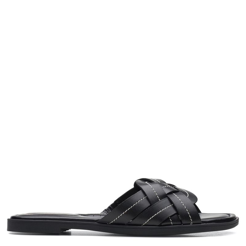 CLARKS - Sandalia Mujer Negra