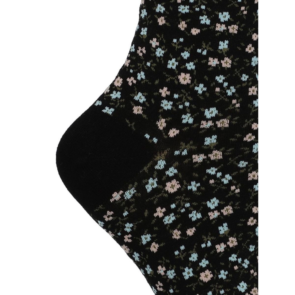 HUSH PUPPIES - Calcetín Algodón Mujer C Cuff Allover Negro HUSH PUPPIES