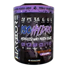 HEXACORE - Proteina Isolate IsoHydro aislada 5.3 libras 75 servicios CHOCOLATE