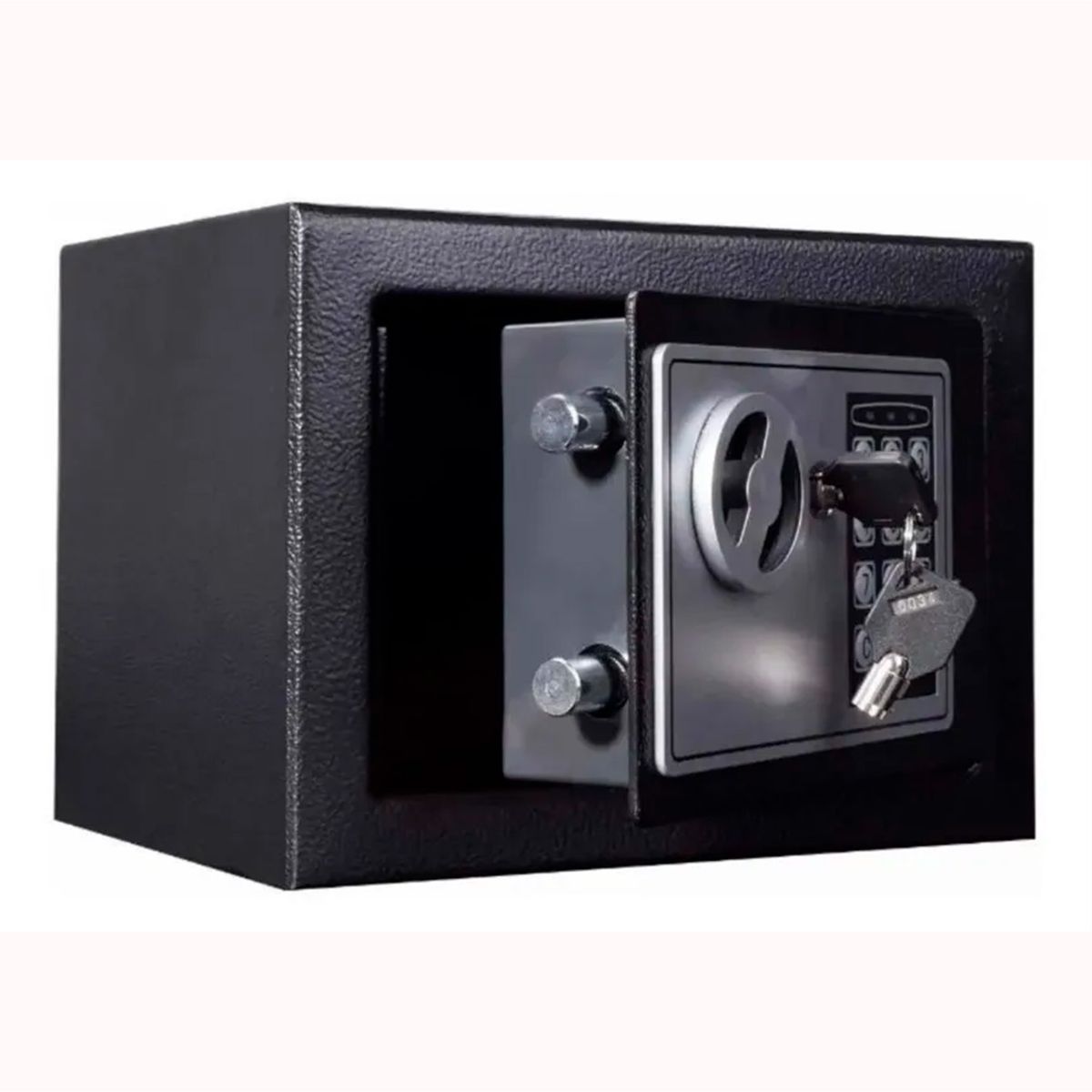GENERICO - Caja fuerte digital Safewell con llaves y teclado color negro