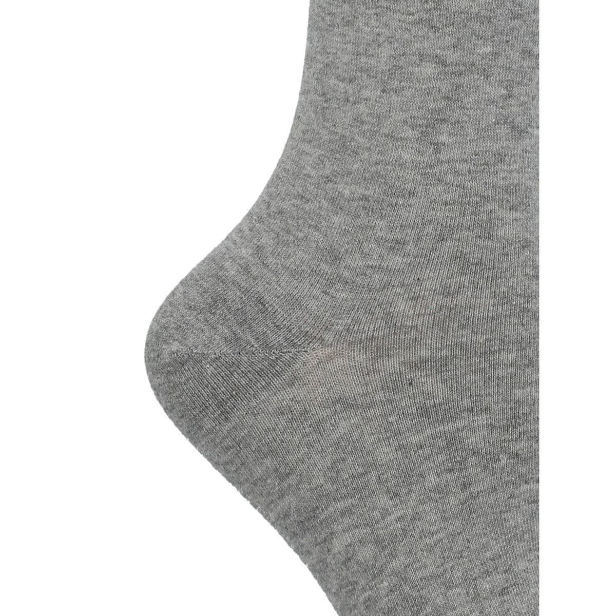 HUSH PUPPIES - Calcetín Algodón Mujer C Cuff Plain Gris HUSH PUPPIES