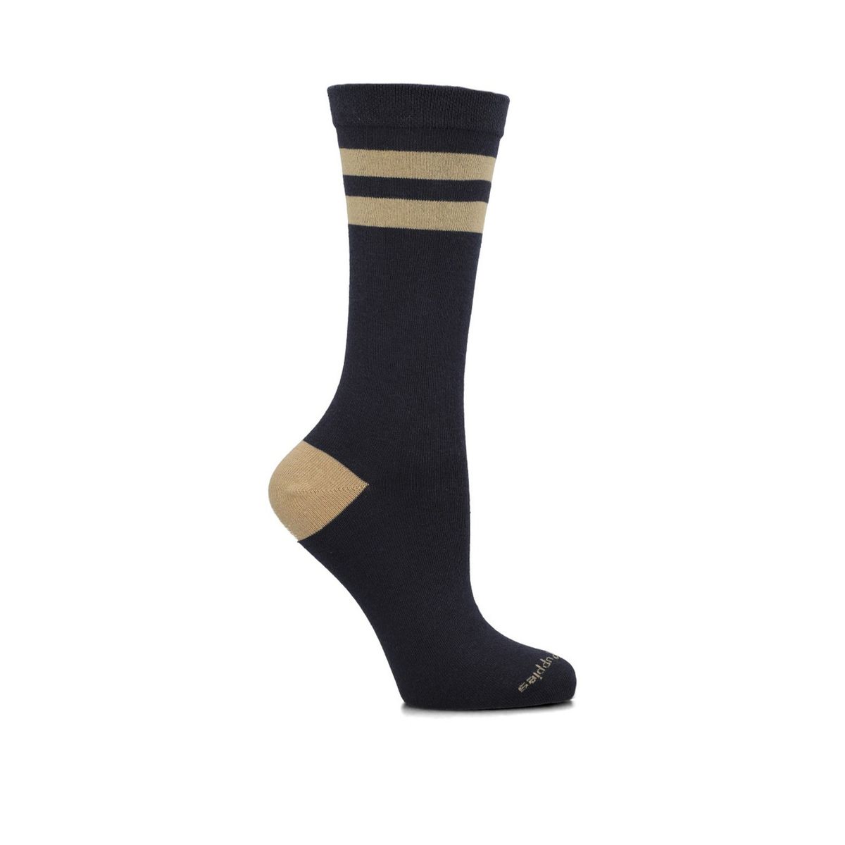 HUSH PUPPIES - Calcetín Algodón Mujer C Cuff Simple Azul Oscuro HUSH PUPPIES