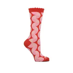 HUSH PUPPIES - Calcetín Algodón Mujer C Design Rosado
