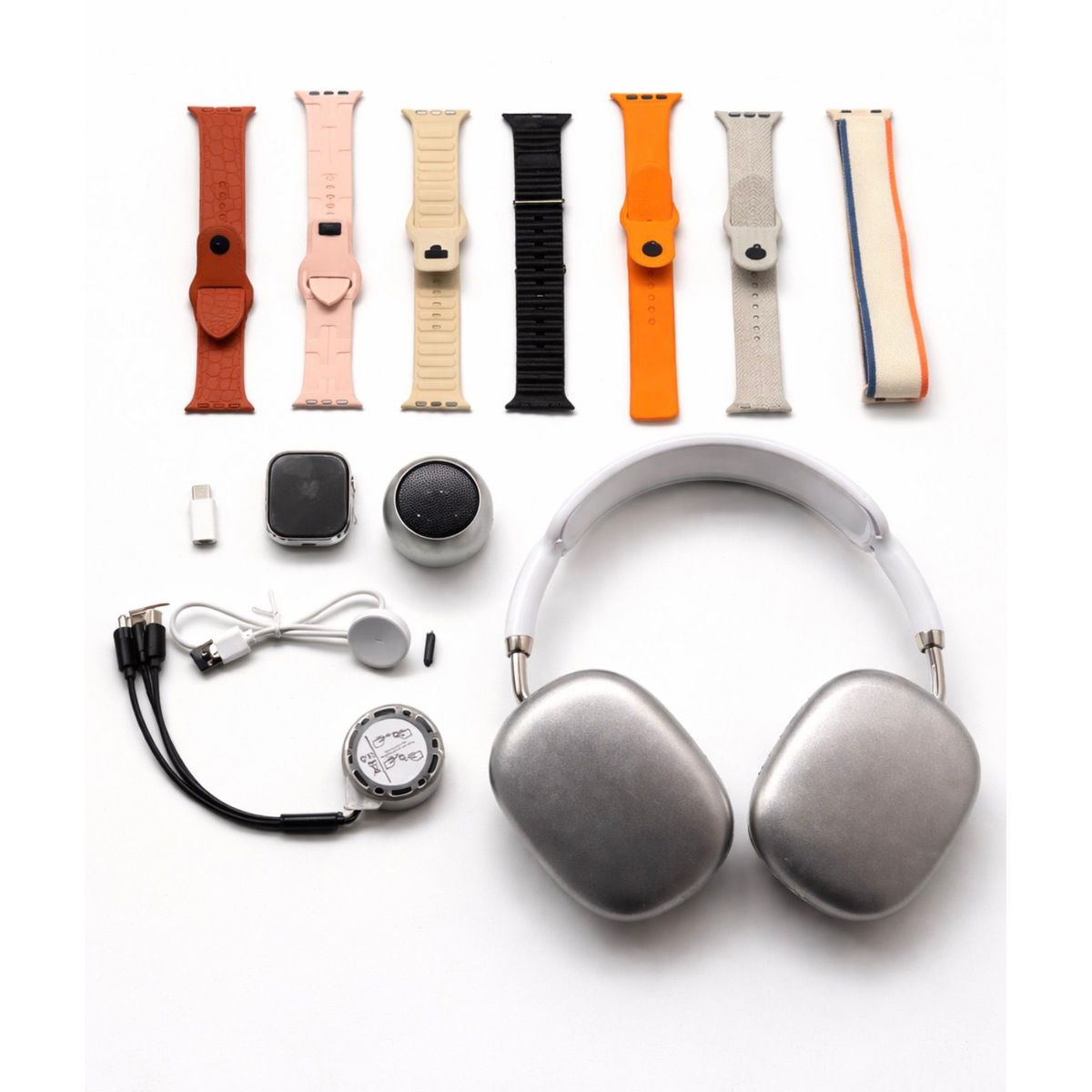 GENERICO - Smart Watch + parlante/audifonos bluetooth y 7 correas