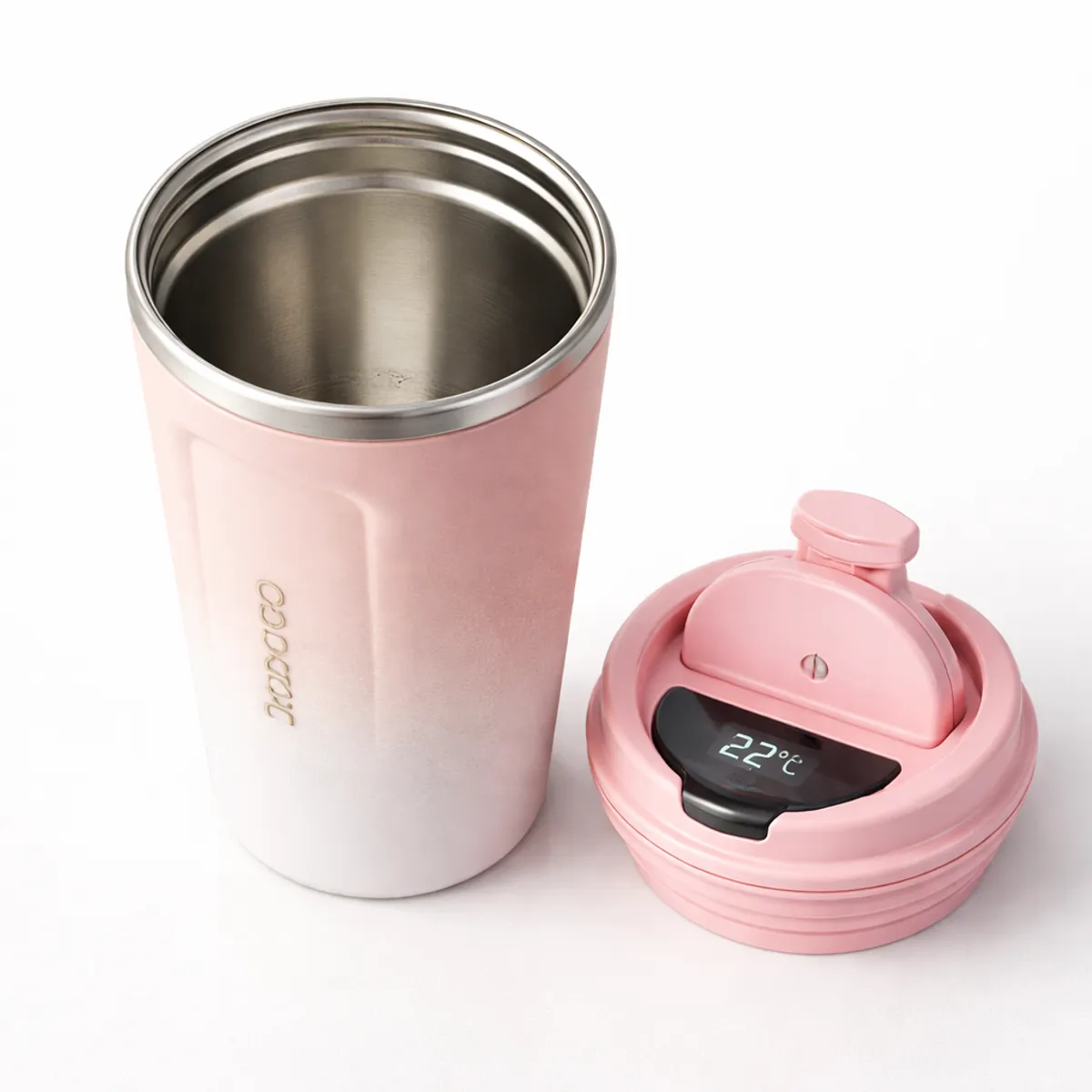 MOVI - Vaso Térmico Inteligente 470 ml Frío y Caliente