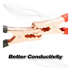 GENERICO - Cable Puente Auto 3000amp Cargador Batería Partidor Carga Corriente