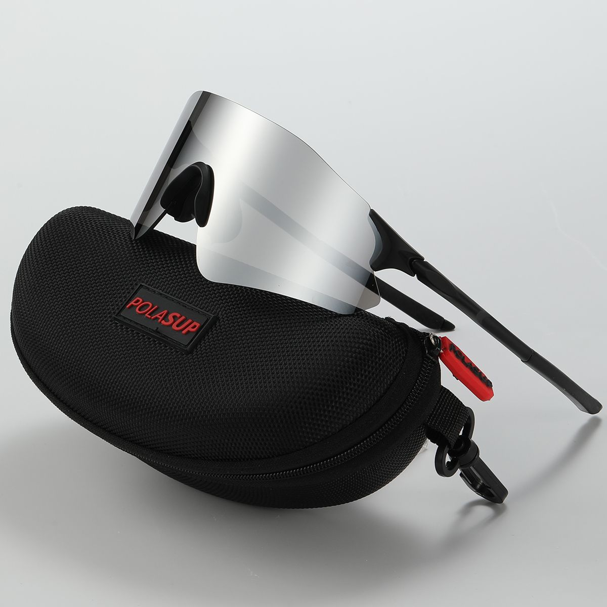 POLASUP - Lentes de Sol POLASUP Deportivos Polarizados UV400 Unisex pesca correr ciclismo marathon