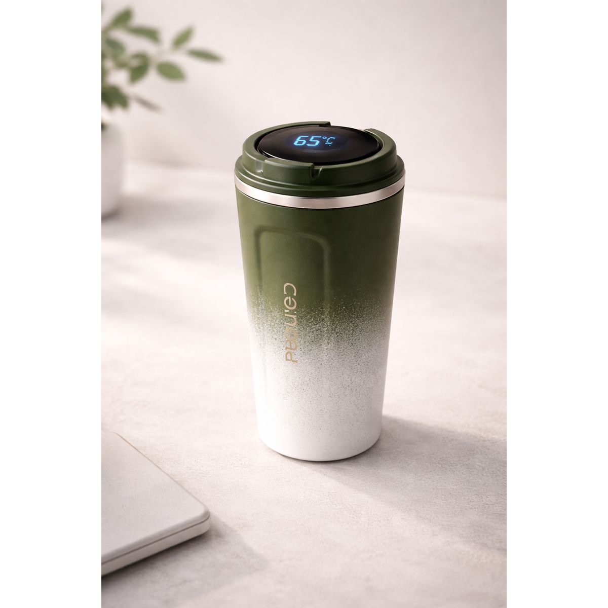 MOVI - Termo Inteligente 470ml Acero Inoxidable LED Portátil