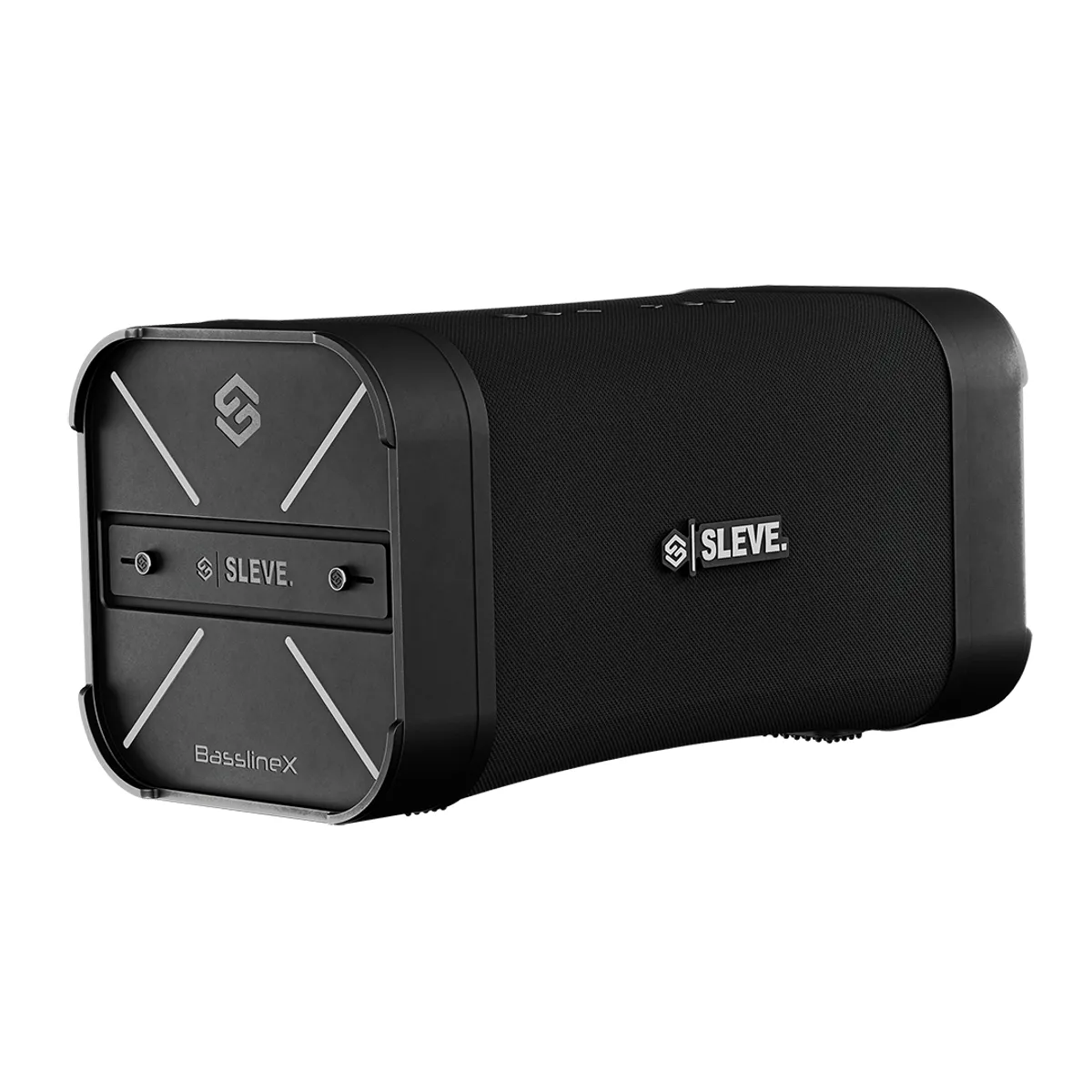 SLEVE - Parlante Bluetooth Sleve BasslineX Pro 120W 18h Batería App Customax Auracast GPS IPX5