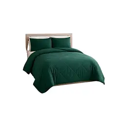 GENERICO - CUBRECAMA NORDICO DELGADO 1 PLAZA VERDE