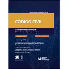 TOP10BOOKS - LIBRO Código CIVIL - Tapa Blanda - Javier Barrientos Grandon