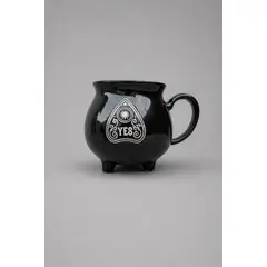 GENERICO - CALDERO TAZA MUGOUIJA DE CERÁMICA ESTILO HALLOWEEN