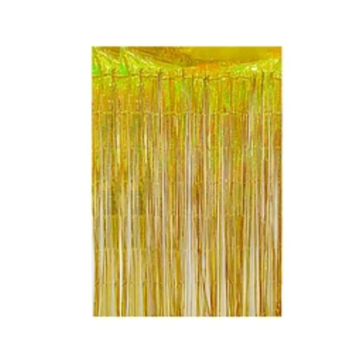 GENERICO - Cortina metalica dorada 100x300cm