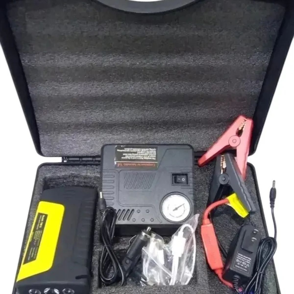 GENERICO - Kit de emergencia multifuncional 4 en 1 para vehículos