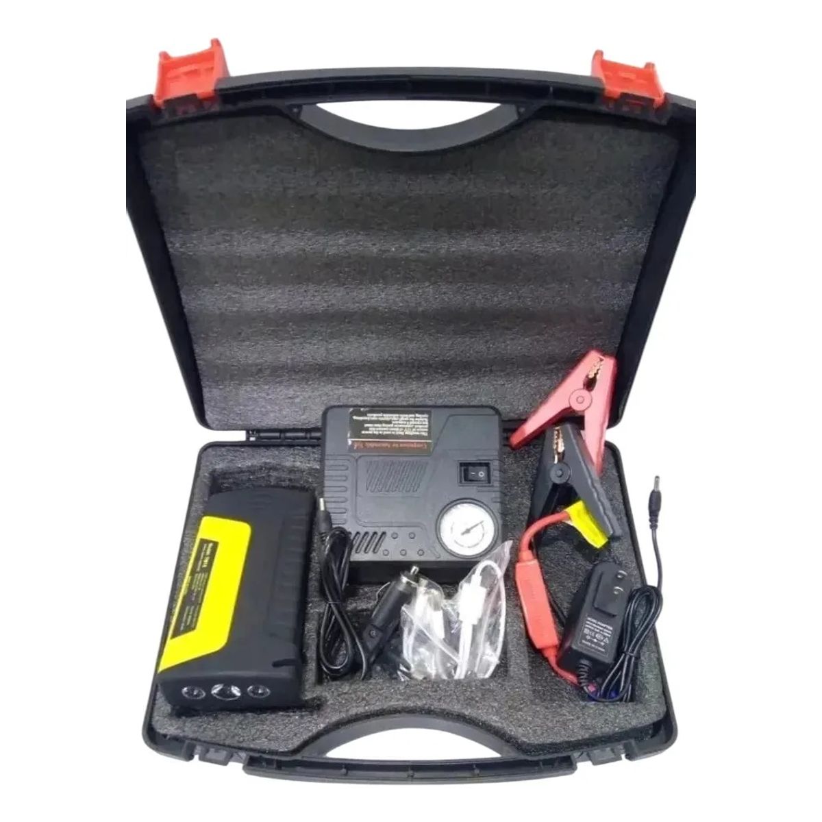 GENERICO - Kit de emergencia multifuncional 4 en 1 para vehículos