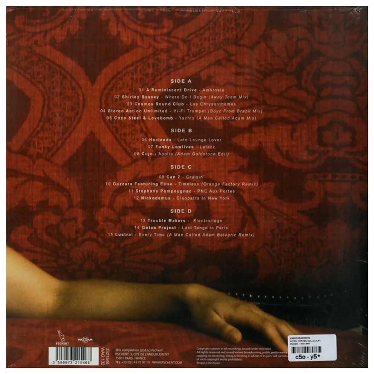 HITWAY MUSIC - HOTEL COSTES 3 - ETAGE 3 VARIOUS ARTIST 2LP - VINILO