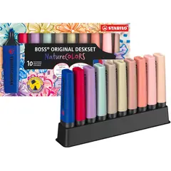 STABILO - Set 10 Destacadores Marcadores BOSS