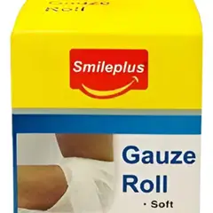 GENERICO - Venda Gasa Elasticada 7.5cm X 4m Hidrofila Absorvente Color Blanco - 345006