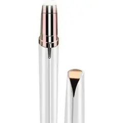 GENERICO - Depilador De Cejas Perfiladora Facial Recargable Usb Portáti Color Blanco
