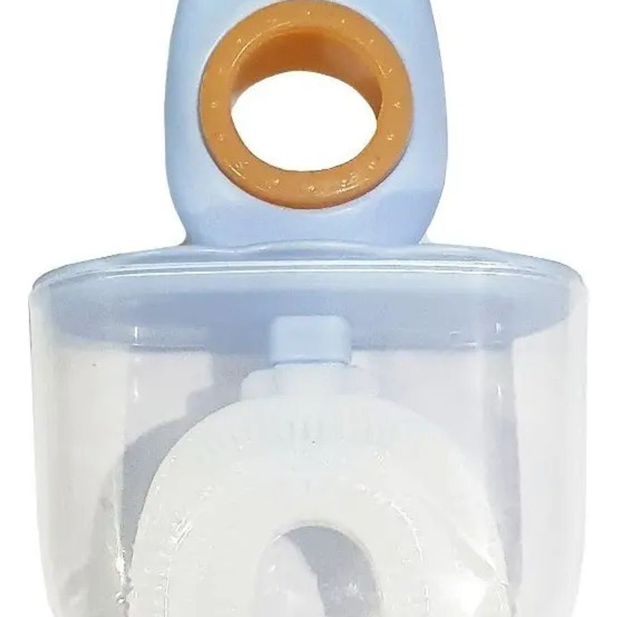 GENERICO - Cepillo De Dientes Para Niños Higiene De Silicona Forma U Color Celeste - 262255