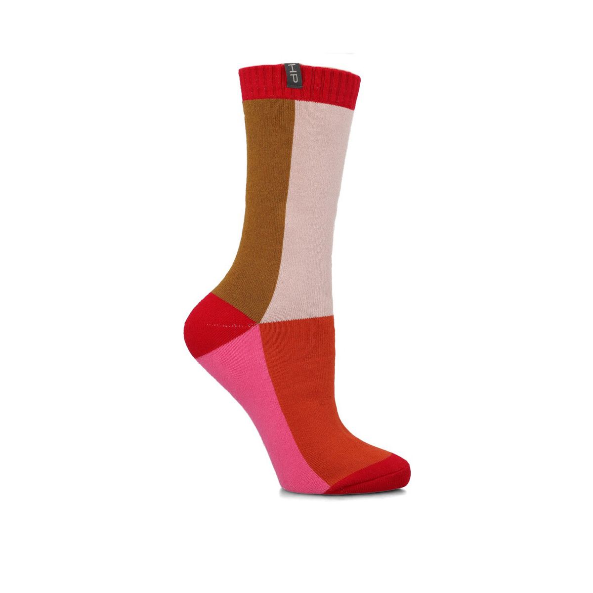 HUSH PUPPIES - Calcetín Algodón Mujer Heavy Block Rosado HUSH PUPPIES
