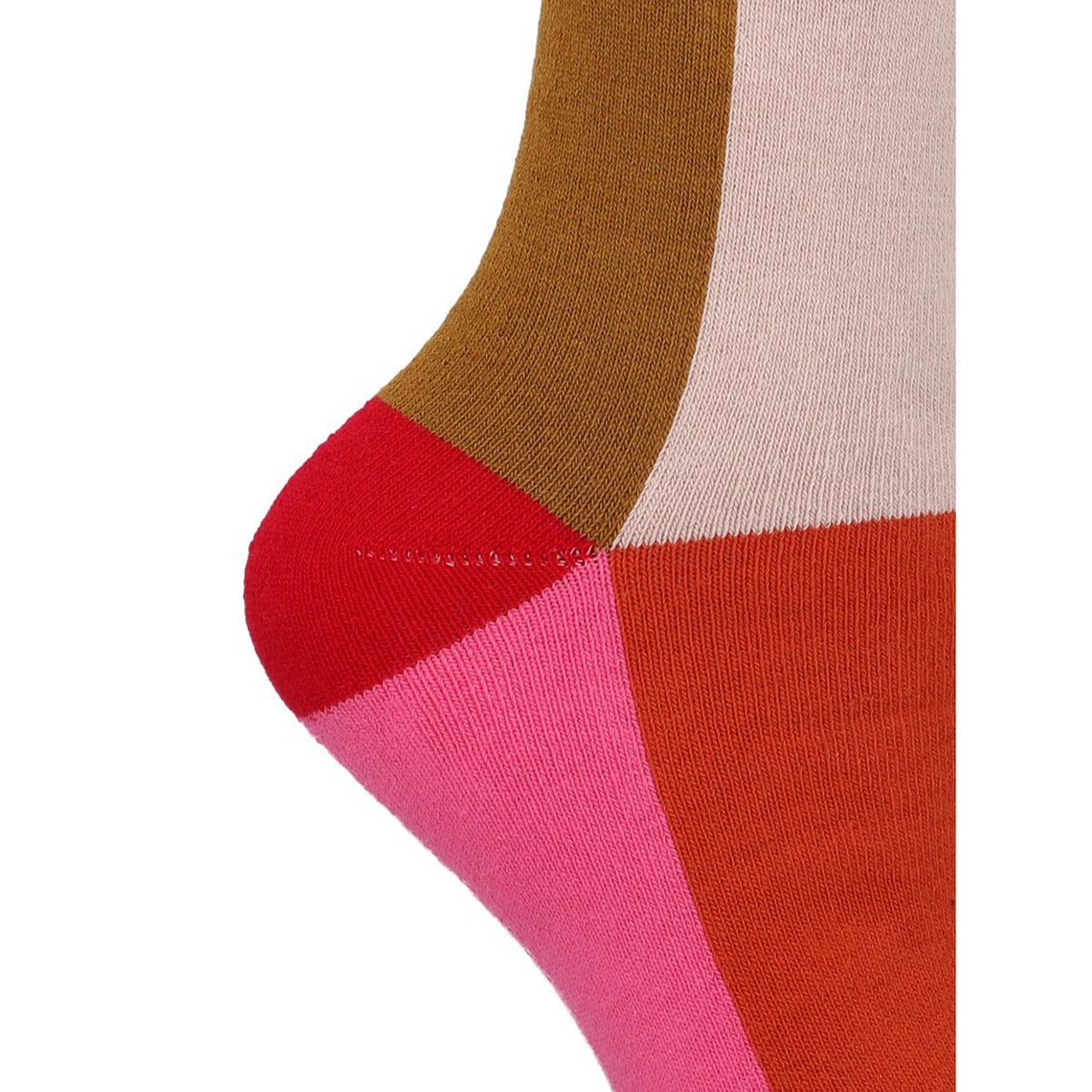 HUSH PUPPIES - Calcetín Algodón Mujer Heavy Block Rosado HUSH PUPPIES