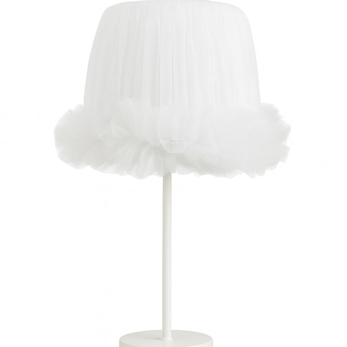 DECORACION CREATIVA - Lampara Velador  Linea Cisne Blanco - Base Blanca (Infantil - Juvenil)
