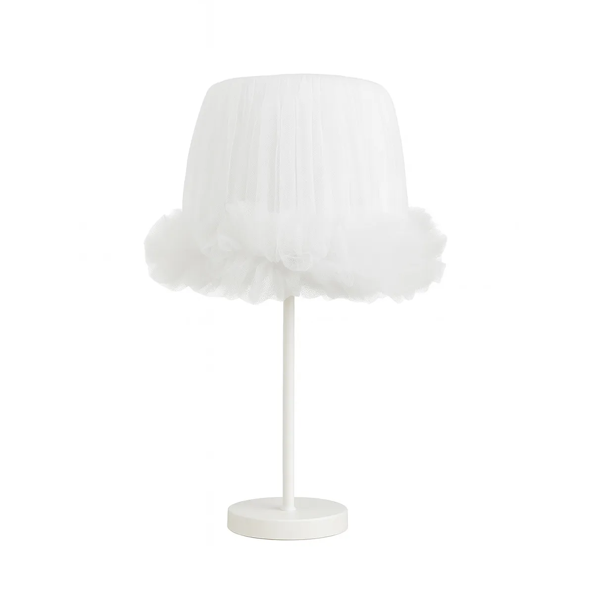 DECORACION CREATIVA - Lampara Velador  Linea Cisne Blanco - Base Blanca (Infantil - Juvenil)