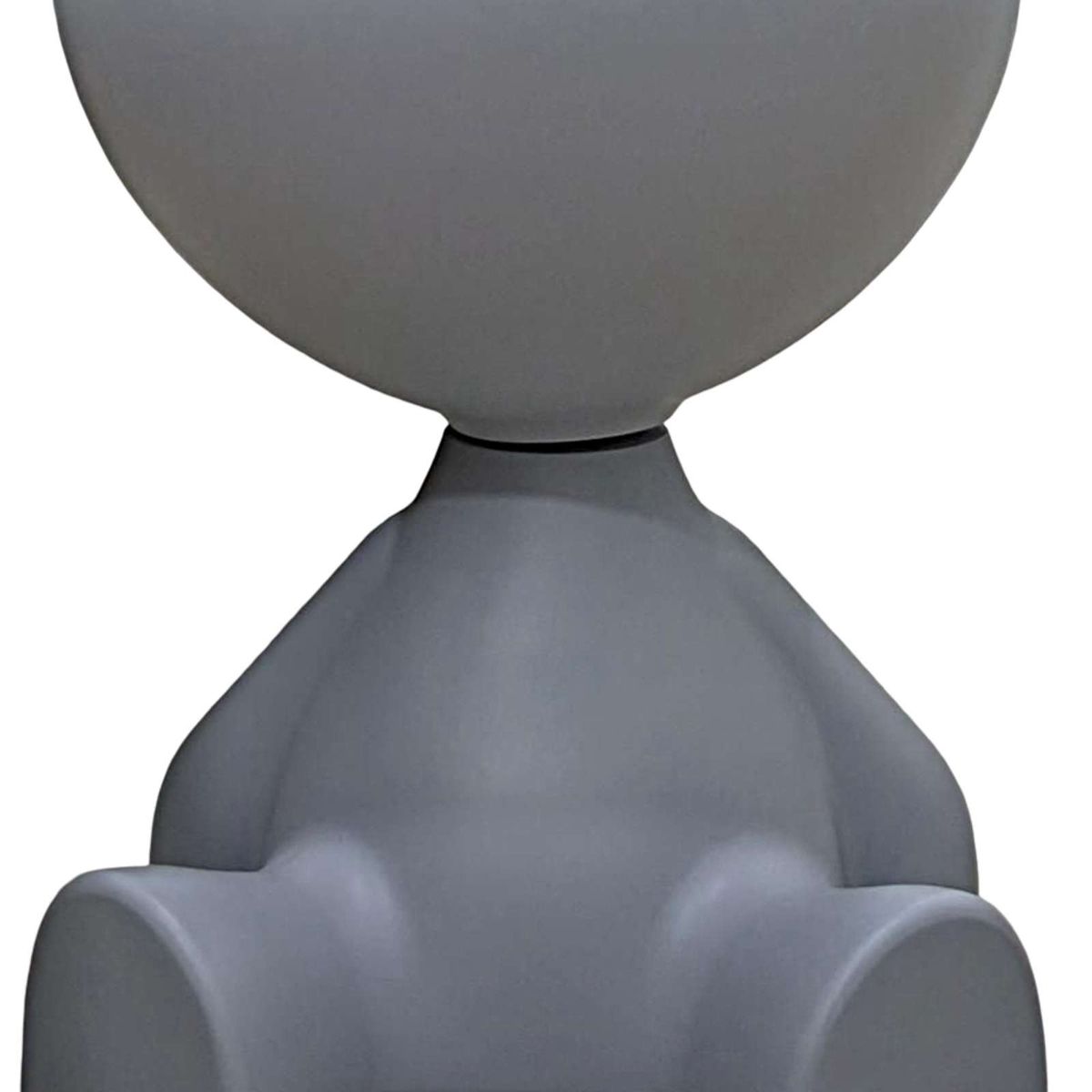 GENERICO - MESA DE ARRIMO CON COMPARTIMENTO ORGANIZADOR INTEGRADO GRIS