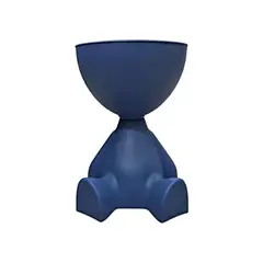 GENERICO - MESA ELEGANTE DE ARRIMO AZUL