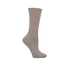 HUSH PUPPIES - Calcetín Algodón Mujer C Lurex Block Beige