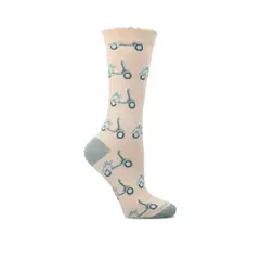 HUSH PUPPIES - Calcetín Algodón Mujer C St Vespa Celeste